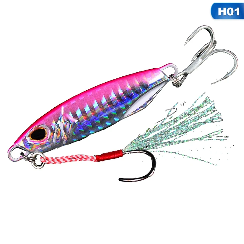 Железная пластина ведущая рыбу длинный выстрел металлическая приманка Luya