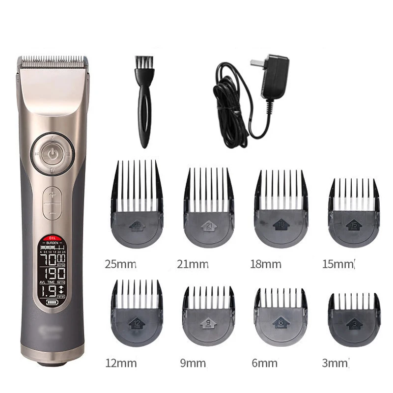

codos CHC 980 hair trimmer rechargeable hair clipper haircut machine beard trimmer hair cutter LED professional barber clipper