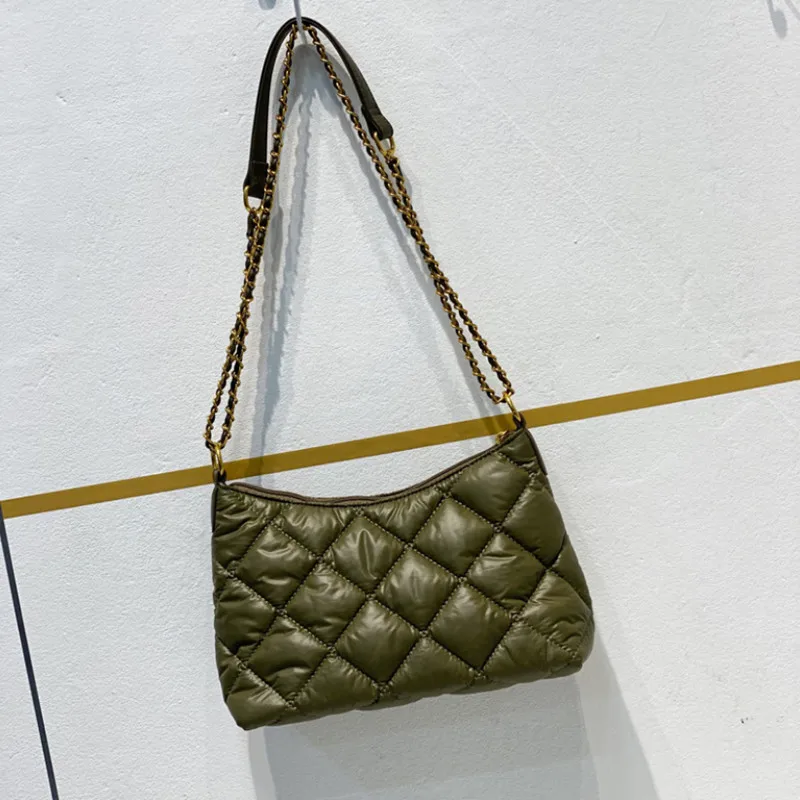Lingge chain bag female 2021 new fashion nylon space underarm wild shoulder messenger wholesale | Багаж и сумки