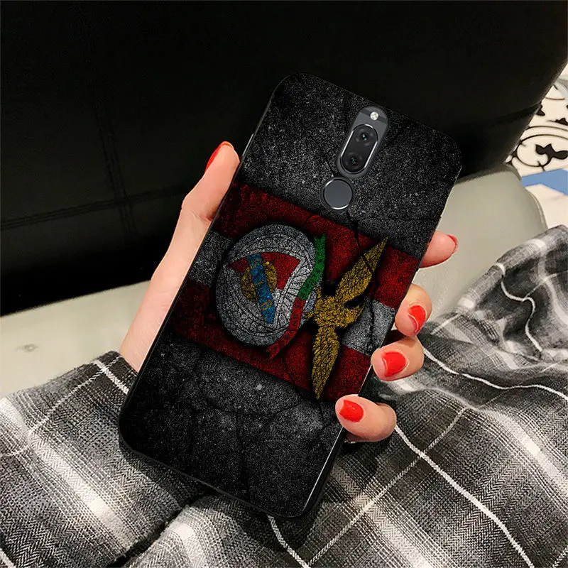 Чехол для телефона Benfica FC чехол huawei Mate10 20X черный мягкий Уретановый Термопластик