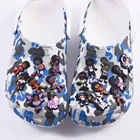 1 шт. мультяшный Детский милый Ангел Звезда Луна украшение для обуви аксессуары для Croc подвески для обуви браслеты детские подарки