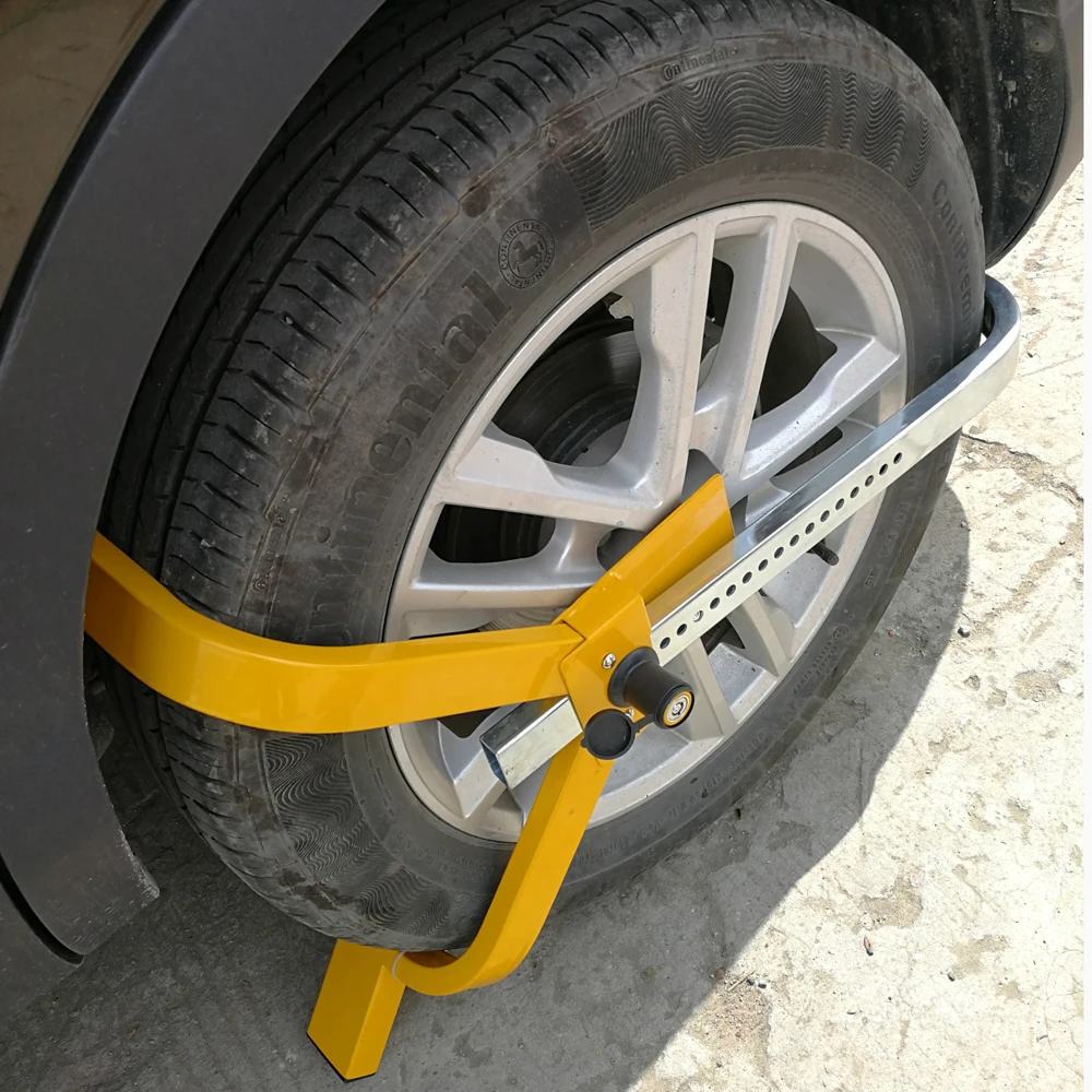 

Car Locks Anti Theft Wheel Lock Clamp Boot Car Truck RV Boat Trailer Tire Claw Parking Tire Lock