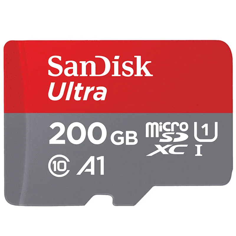 SanDisk карта памяти Micro SD 16 ГБ 32 ГБ 64 Гб 128 Гб MicroSD Max 80 м/с Uitra C10 TF карта C4 8G cartao de memoria - Емкость: A1 200G