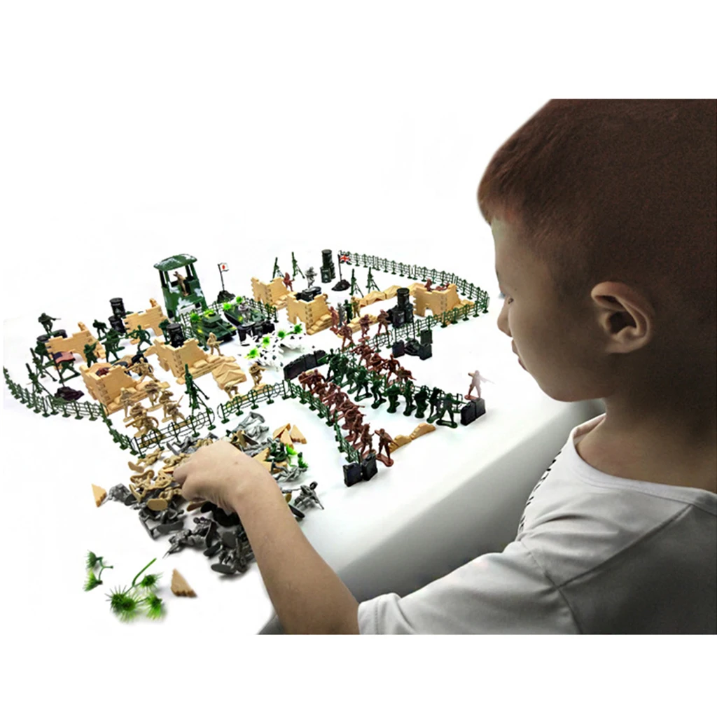 

Prettyia 250PCS Playset Plastic Toy League of Nation