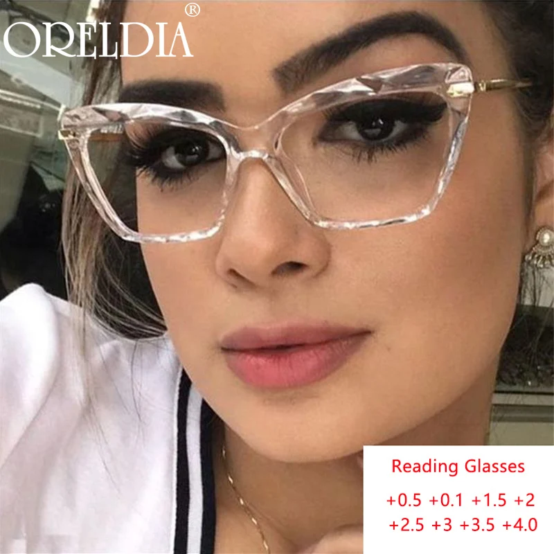 

Retro Clear Cat Eye Spectacles Transparent Glasses Optical Frames Luxury Brand Fashion Reading Glasses Armaca De Oculos Feminino