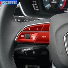 Автомобильный Стайлинг, кнопки на руль центральной консоли, блестки, декоративная наклейка, отделка для Audi A5 A3 Q3 Q5 2019-2021, наклейки для интерьера