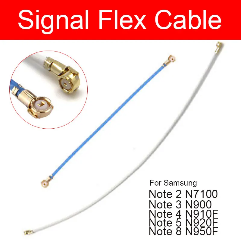 Гибкий кабель сигнальной антенны для Samsung Galaxy Note 2 3 4 5 8 N910F N7100 N900 N920F N950F Замена линии радиочастотной антенны