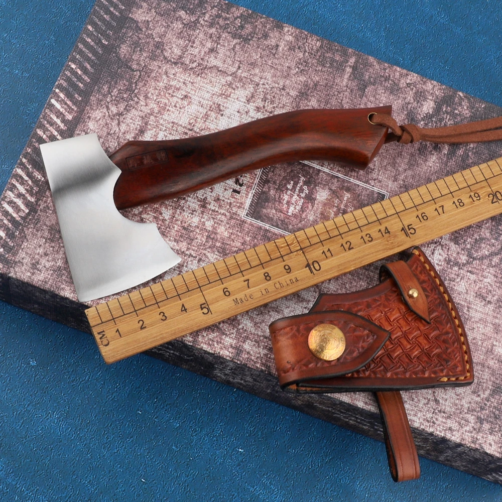 Мини деревянная ручка портативный DC53 легированная сталь Многофункциональный