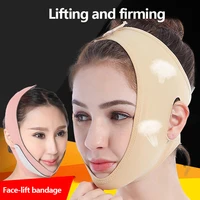 facial slimming bandage facial thin slim v line shaper relaxation lift up belt lift reduce double chin face band massage