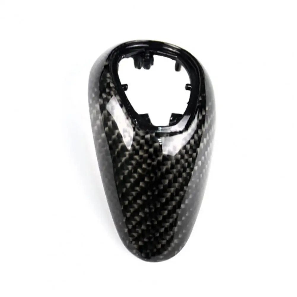

50% Hot Sales Gear Knob Cover Wear-resistant Easy Installation Carbon Fiber Simple Car Shift Knob Cover for BMW M2/M3/M4