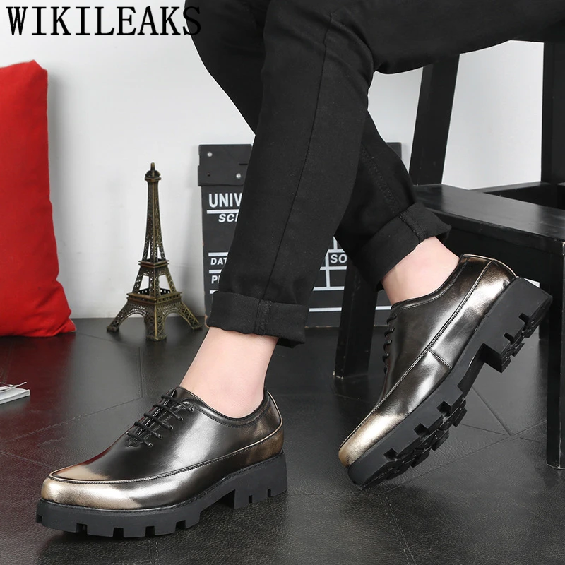 Туфли-оксфорды для мужчин свадебные туфли парикмахера итальянские Роскошные