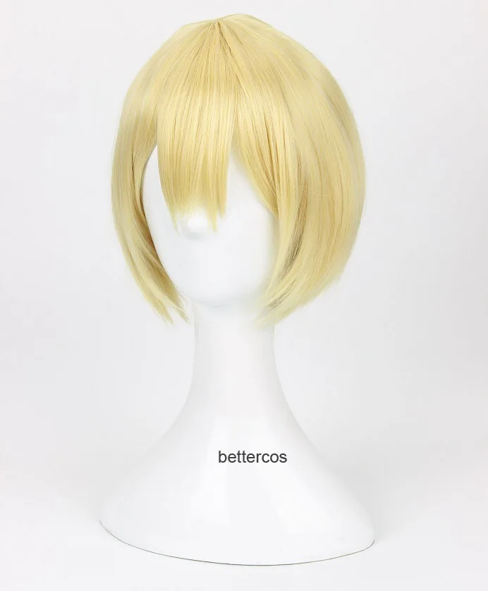 Косплей-парик принца страйда альтернативный кохината хозуми короткий золотой