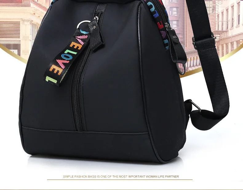 Мини рюкзак женская нейлоновая сумка через плечо для девочек Детский