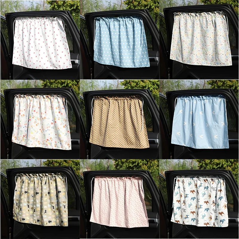 

Universal Car Side Window Sun Shade Privacy Sunshades Keeps Cooler Screen Car Curtains For Baby