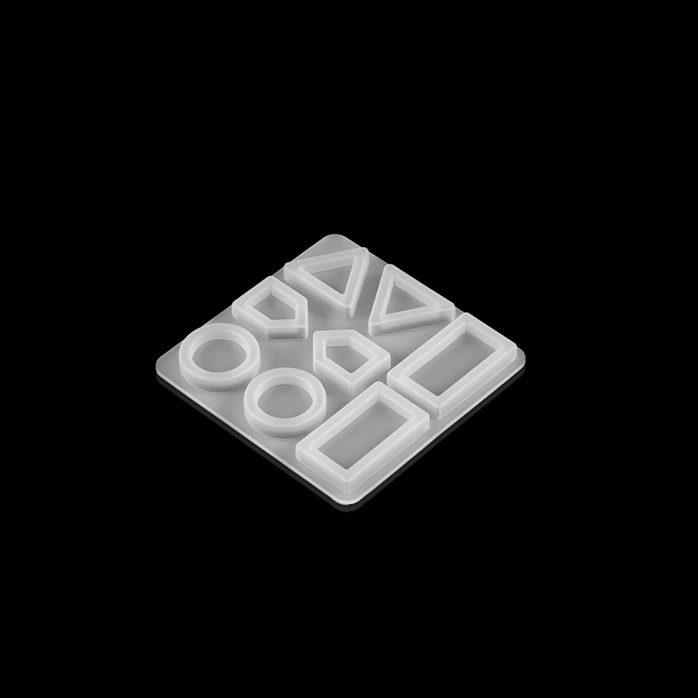 

1Pcs Mirror Pendant Silicone Molds Geometric UV Epoxy Resin Casting Moulds For DIY Jewelry Making Finding Accessories