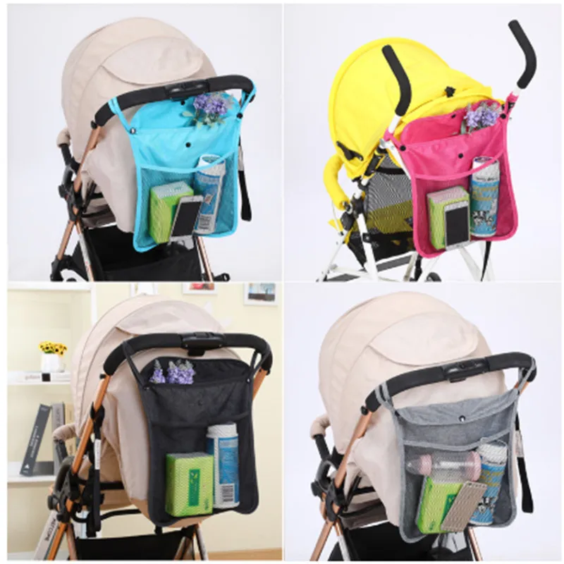 Серая сумка-Органайзер для детской коляски подгузников | Мать и ребенок