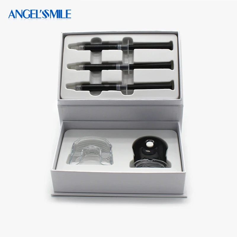 Комплект для отбеливания зубов Angel Smile активированный уголь зубной отбеливающий