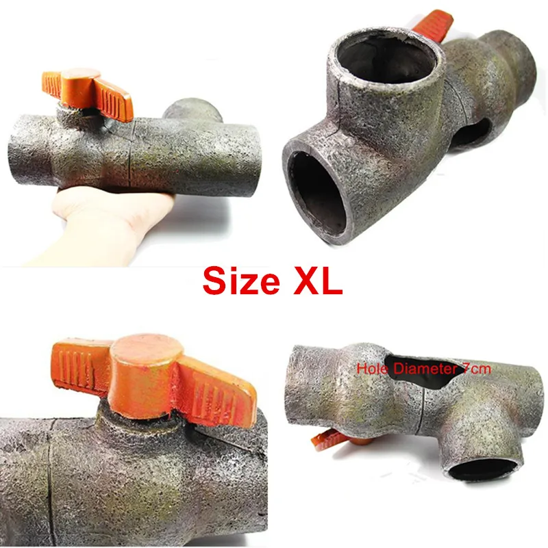 Аквариумное украшение для канализации аквариумная горная пещера Фотофон