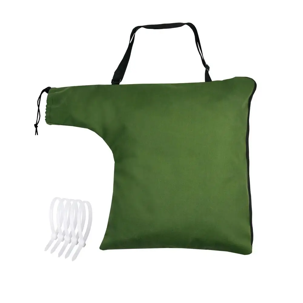 

Воздуходувка для листьев, вакуумный сменный регулируемый мешок большой емкости в форме листа, водонепроницаемая парусиновая сумка для ули...