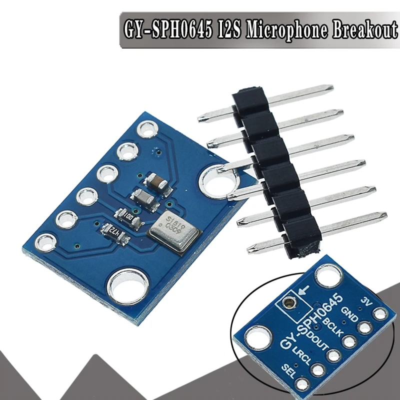 GY-SPH0645 I2S MEMS микрофон Breakout модуль датчика SPH0645LM4H для Arduino Zero Raspberry Pi FZ3483 |