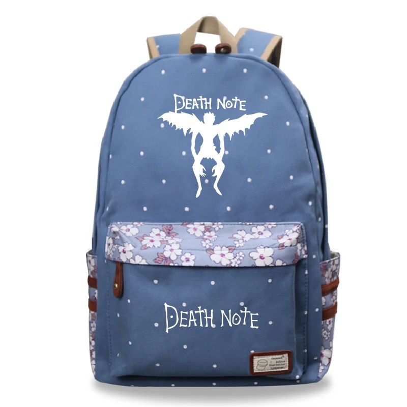 Рюкзак для девочек и мальчиков Death Note школьный ранец Kuroshitsuji модная дорожная