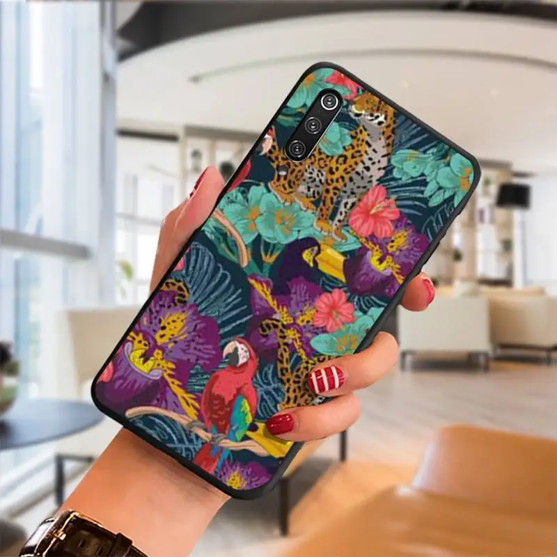 

leopard Phone Case For Samsung S7 S8 S9 S10 S20 S20PLUS Cover Fundas Coque