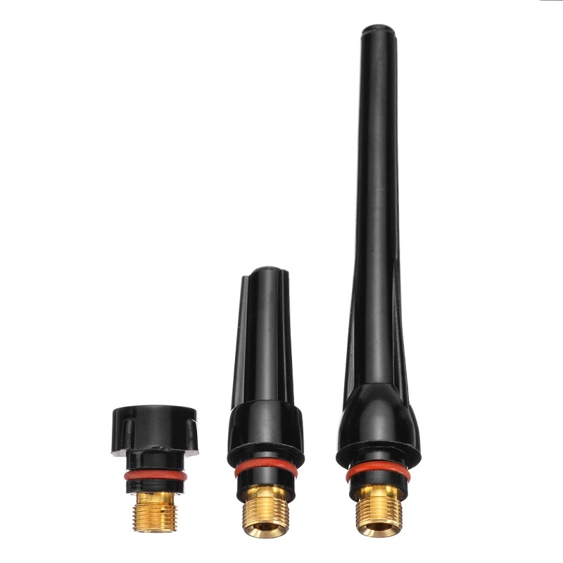 3pcs TIG Welding Machine Accessories Torch Long Mid Short Tig Back Caps 57Y02 57Y03 57Y04 For WP-17/18/26 Series | Инструменты