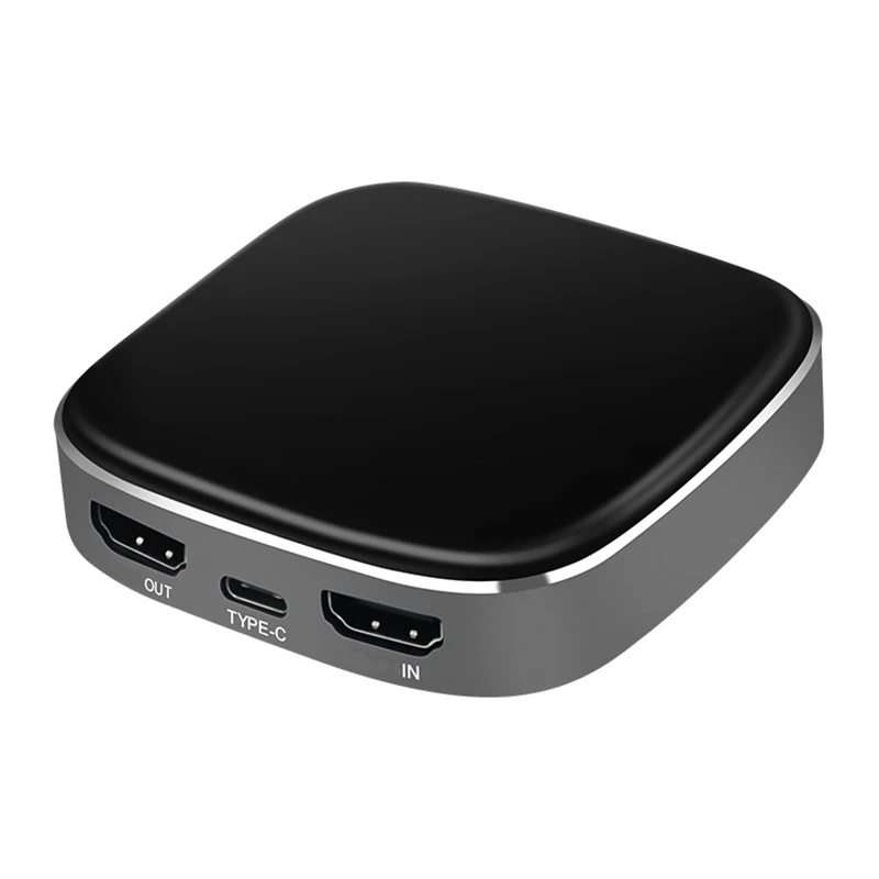 TYPE C HDMI совместимая с USB 3 0 карта видеозахвата 4K 1080P 60fps Full HD видеорегистратор ТВ