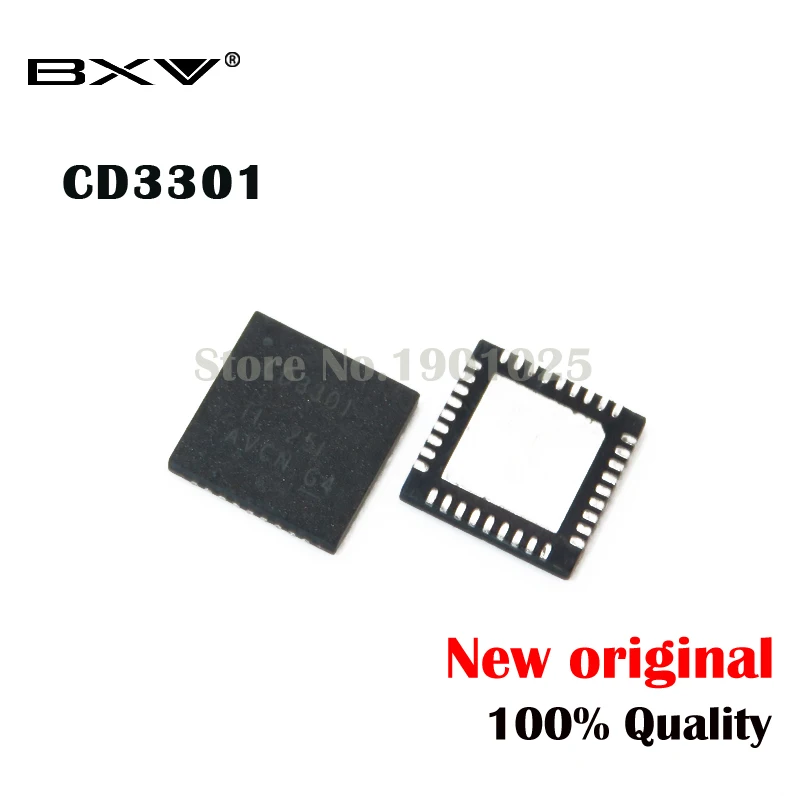 

5pcs CD3301BRHHR CD3301B QFN-44 3301B New Original