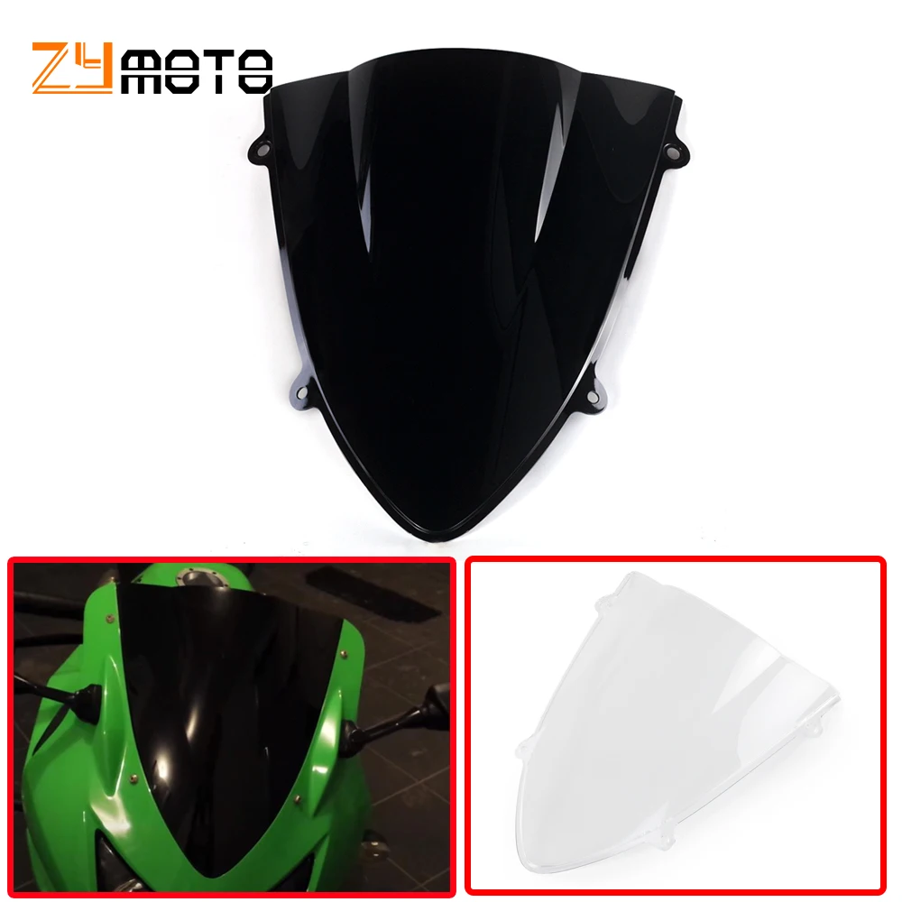 Для Kawasaki Ninja 250 EX250 R ZX250R 2008 2009 2010 2011 2012 лобовое стекло дымчатое для EX ZX 250R |