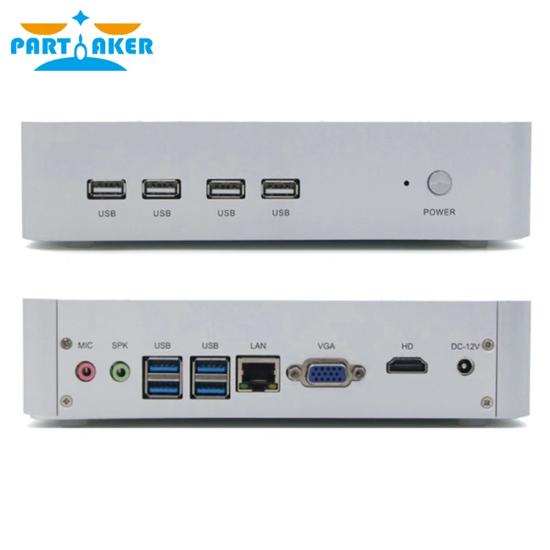 Мини ПК par57 B16 Intel Core i3 8145U 2 * DDR4 mSATA M.2 NVMe без кулера WIN10 Windows 10 с HDMI VGA USB|Мини ПК| |