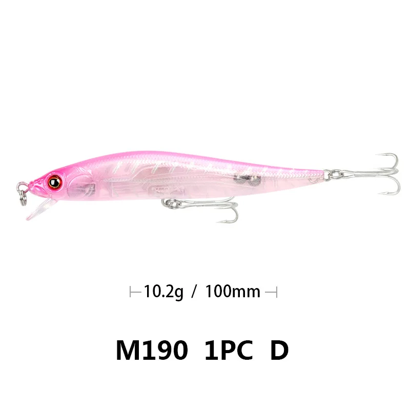 

Minnow lure plastic hard bait 5-color multi-style lure new bionic fake bait Minnow lure 10cm/10.2g