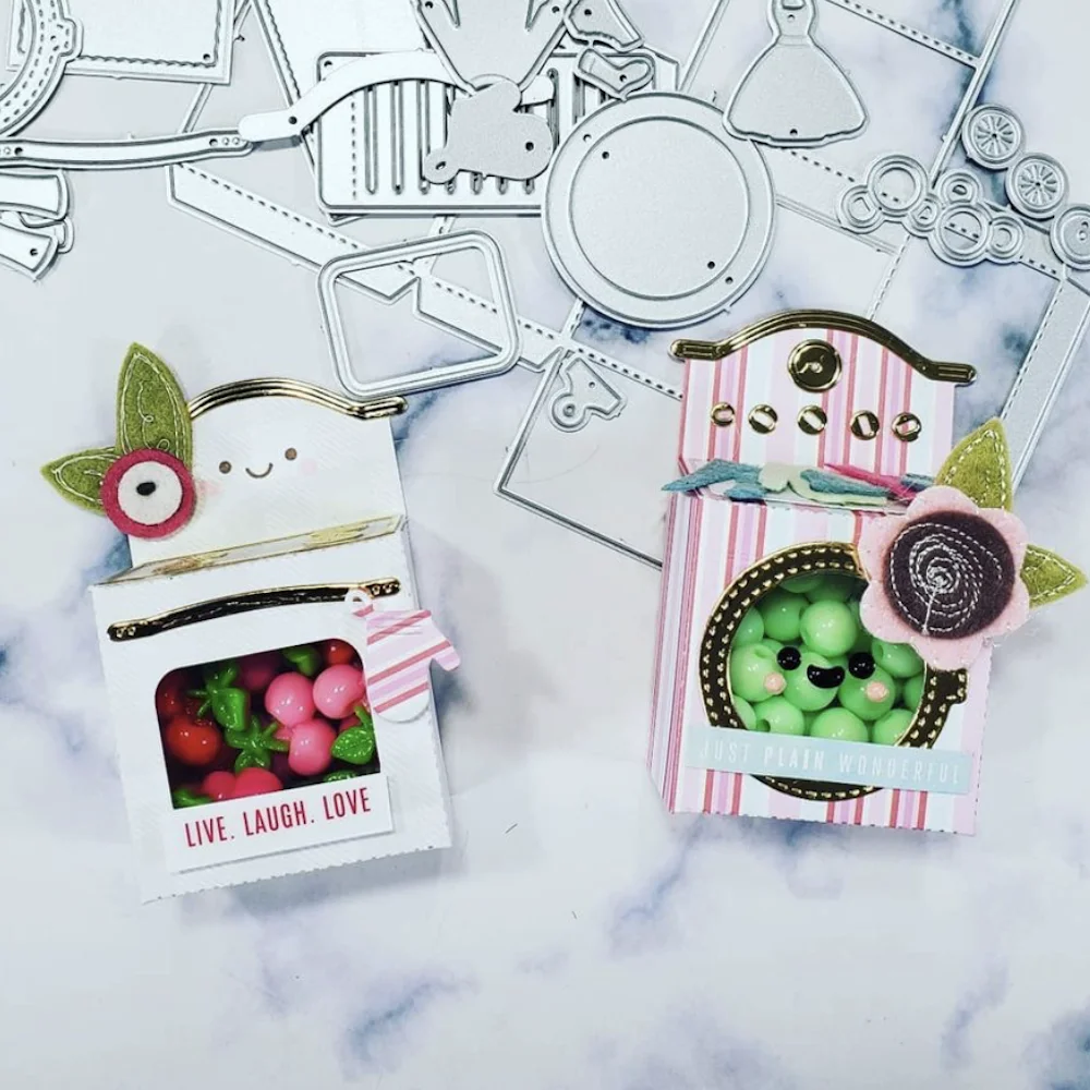 Трафареты KSCRAFT для вырезания металла в духовке/стиральной машине трафареты