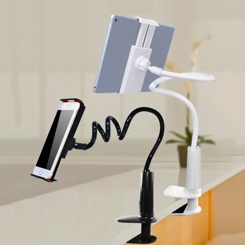 Universal Lazy Mobile Phone Stand Holder Flexible Tablet Bed Desk Table Clip Bracket For IPhone 12 Samsung Xiaomi Ipad | Компьютеры и