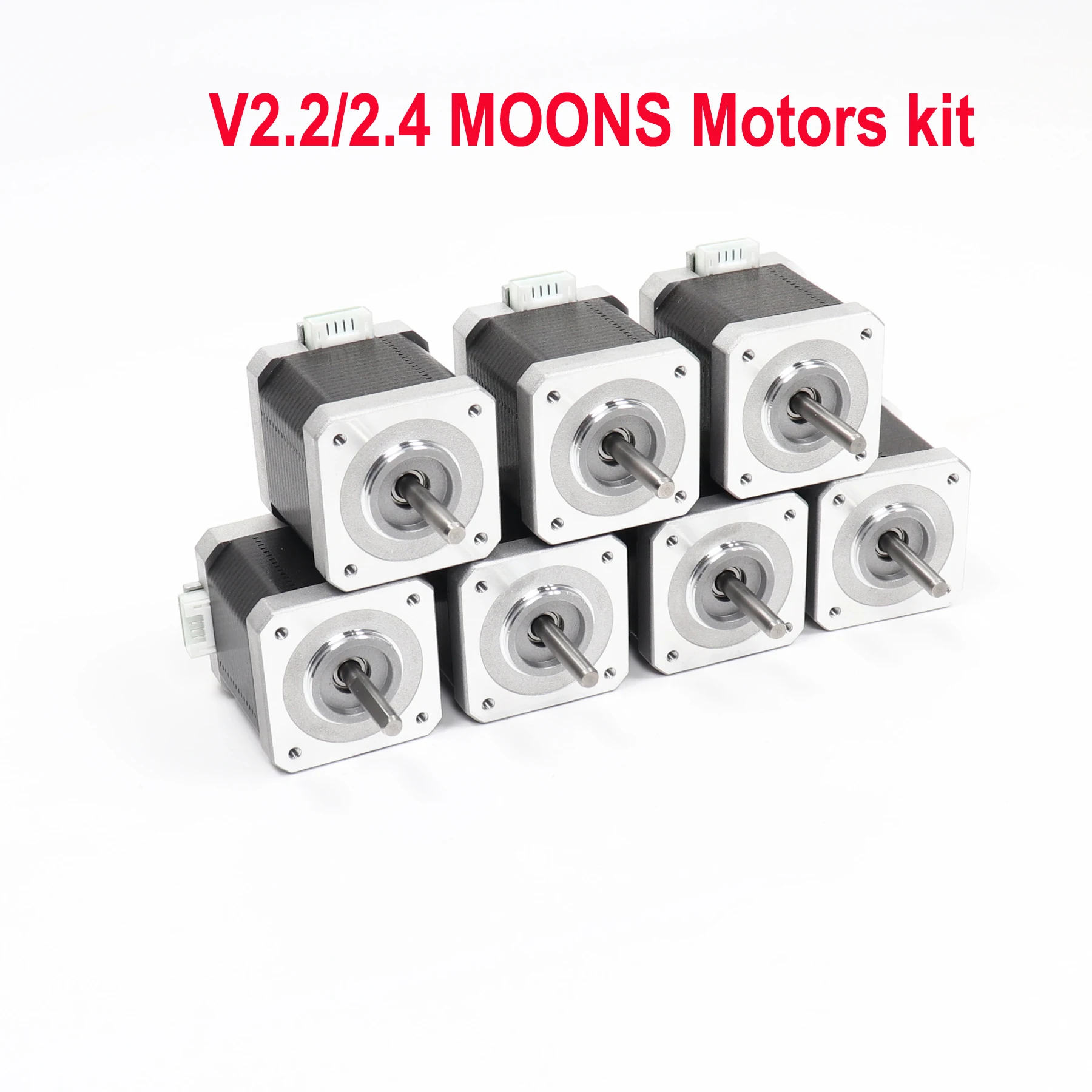 Blurolls Moons NEMA17 stepper комплект двигателей MS17HD6P4200 1 8 градусов 7 шт. для 3d принтера V2.4/2 2 -