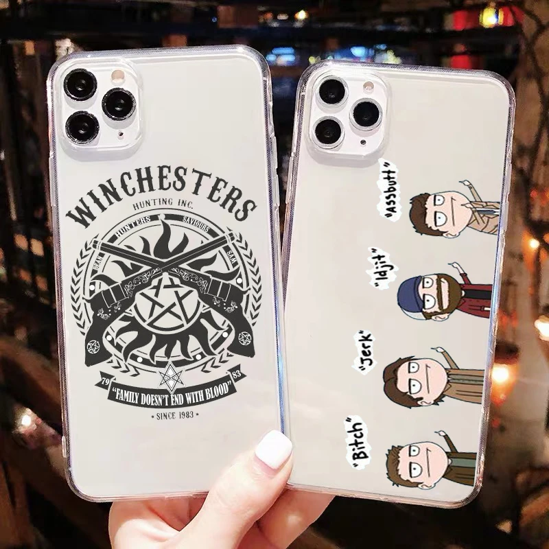 

Supernatural Jared Padalecki transparent TPU Soft Silicone Phone cover For iPhone SE 12mini 12pro 11pro Max XR Xs Max 7 8 Plus