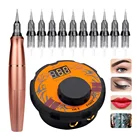 Машинка для перманентного макияжа, 3 а, с иглами