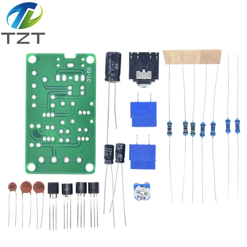 Белый Шум генератор сигналов DIY Kit Электронная Комплект 2-х канальный Выход для