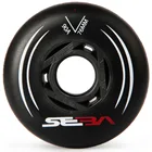 100% оригинальные колеса для роликовых коньков SEBA для Slalom и 90A для скользящих роликовых колес 72 76 80 мм 8 шт.компл. патиновая шина