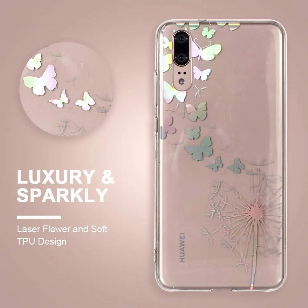 L-FADNUT для huawei P30 P20 Lite чехол милый прозрачный Силиконовый противоударный мягкий