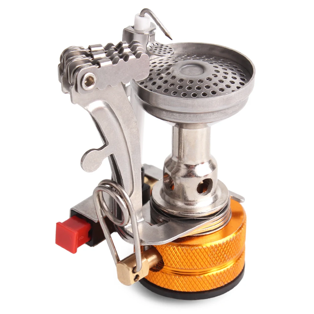 Супер быстрая уличная кулинарная горелка Складная газовая плита для кемпинга с