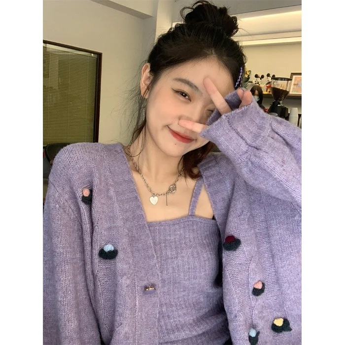 Ленивый ветрозащитный костюм осень-зима мягкий восковой трехмерный вышитый