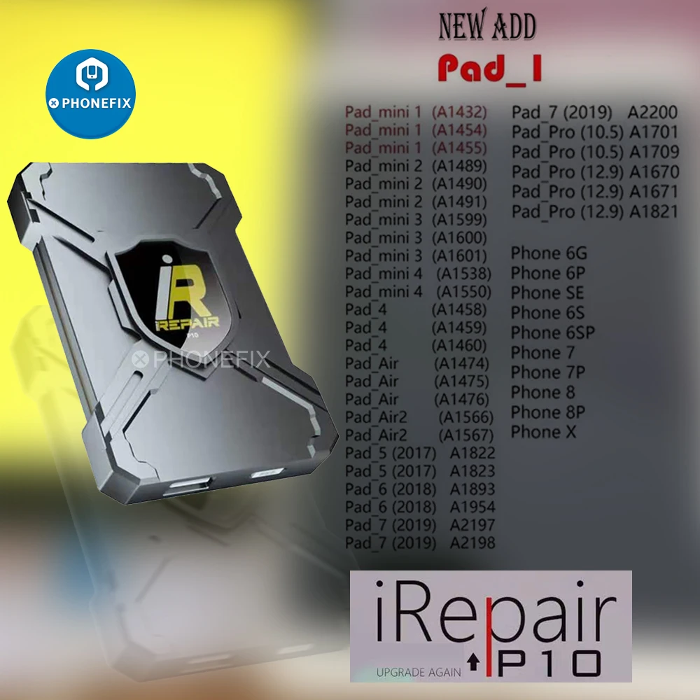 

iRepair BOX P10 DFU No Disassembly Required Hard Disk DFU Reading Writing Change Serial Number for IPAD IPHONE 7 8 8P X Demotion