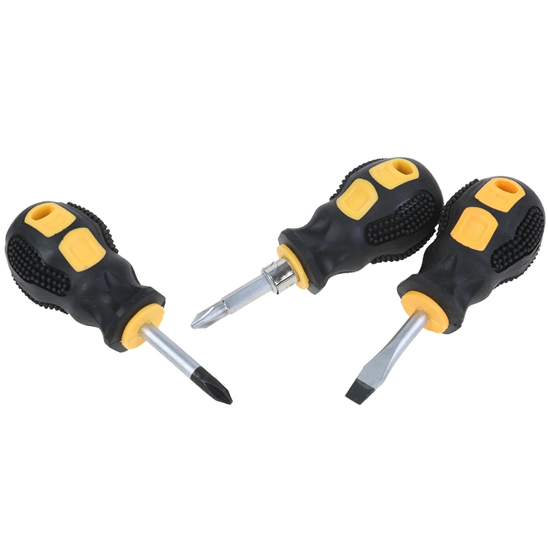 Крестообразная/плоская отвертка маленькая мини-отвертка с редиской короткий