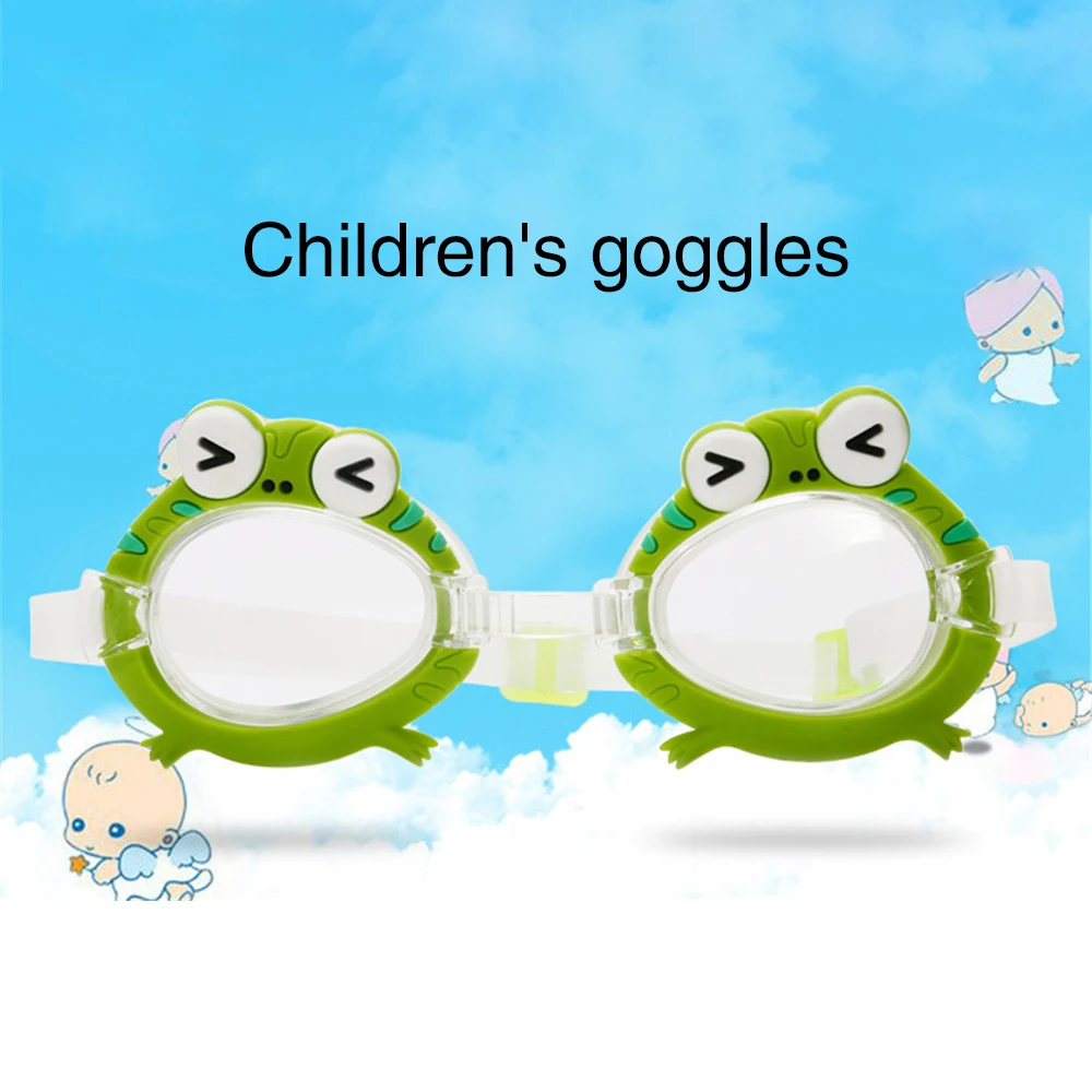 Детские подростковые плавательные очки HD Кремнеземные милые Мультяшные