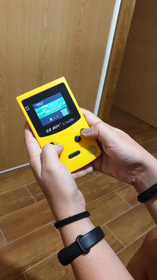 Игровая консоль с подсветкой для мальчиков 2 7 дюйма 66 встроенных игр|Портативные