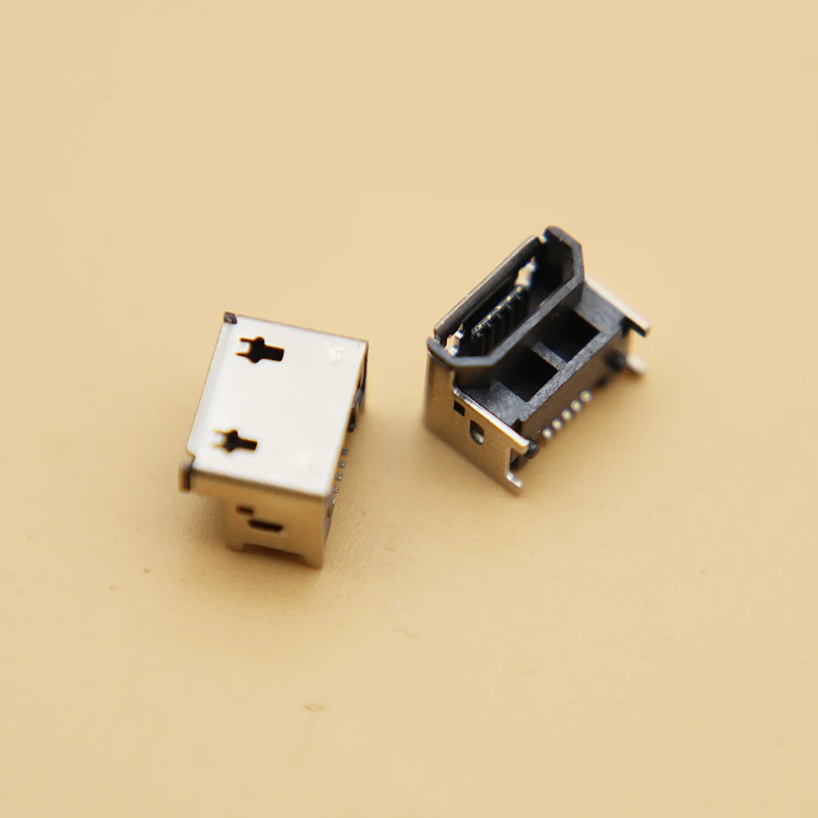 

20pcs Micro USB 2.0 Jack Connector interface socket 5p connection port data tail plug for WD mobile hard disk USB2.0