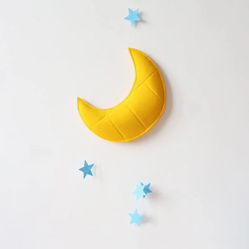 6 + 1 Милый Мультфильм Облако украшение стены плюшевая подушка Капля воды наклейки