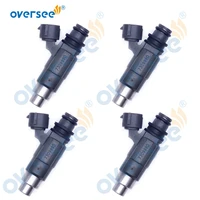 4 pcs marine boat engine fuel injector 15710 66d00 for suzuki outboard motor 4 stroke df60 df70 1998 to 2009