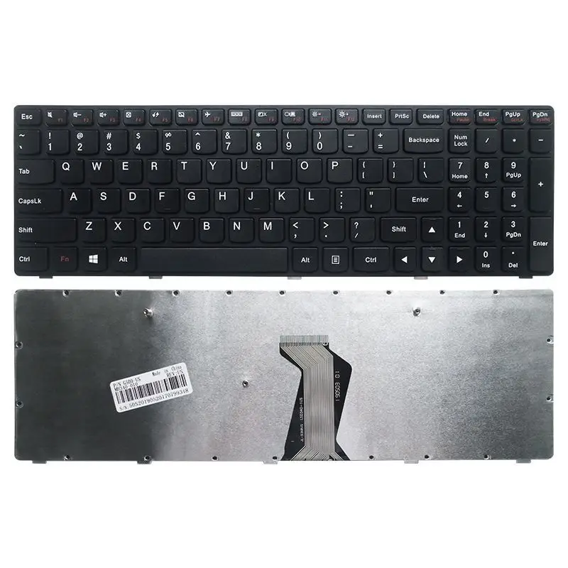 US клавиатура запасная ремонтная сборка для lenovo G500 G710 Тетрадь ноутбук